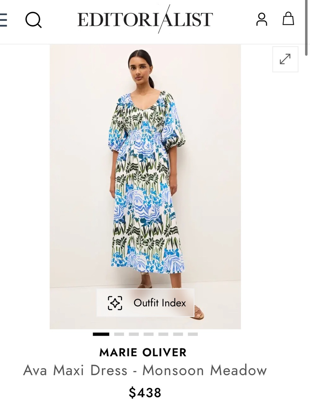 Marie Oliver Ava Maxi Dress- NWOT